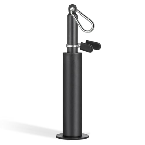 SERTT Weight Loading Pin fit 1 inch Standard and 2 inch Olympic Weight Plate, Gym Pin for Weight Stack with Heavy-Duty Carabiner, Weight Pin Attachment for Cable Pulley System LAT Pulldown - Image 1