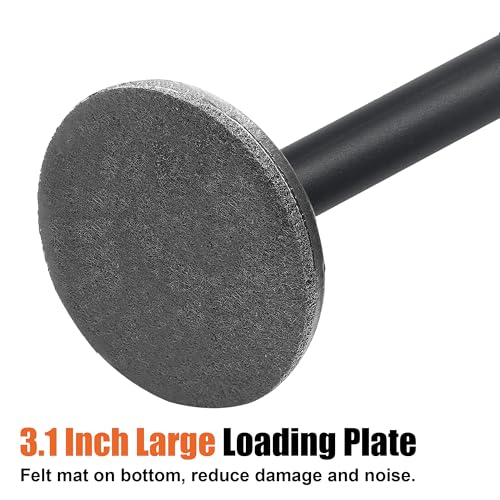 SERTT Weight Loading Pin fit 1 inch Standard and 2 inch Olympic Weight Plate, Gym Pin for Weight Stack with Heavy-Duty Carabiner, Weight Pin Attachment for Cable Pulley System LAT Pulldown - Image 4