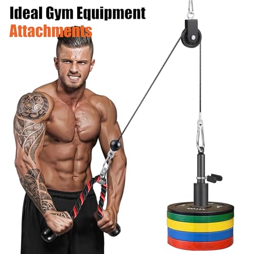 SERTT Weight Loading Pin fit 1 inch Standard and 2 inch Olympic Weight Plate, Gym Pin for Weight Stack with Heavy-Duty Carabiner, Weight Pin Attachment for Cable Pulley System LAT Pulldown - Image 5