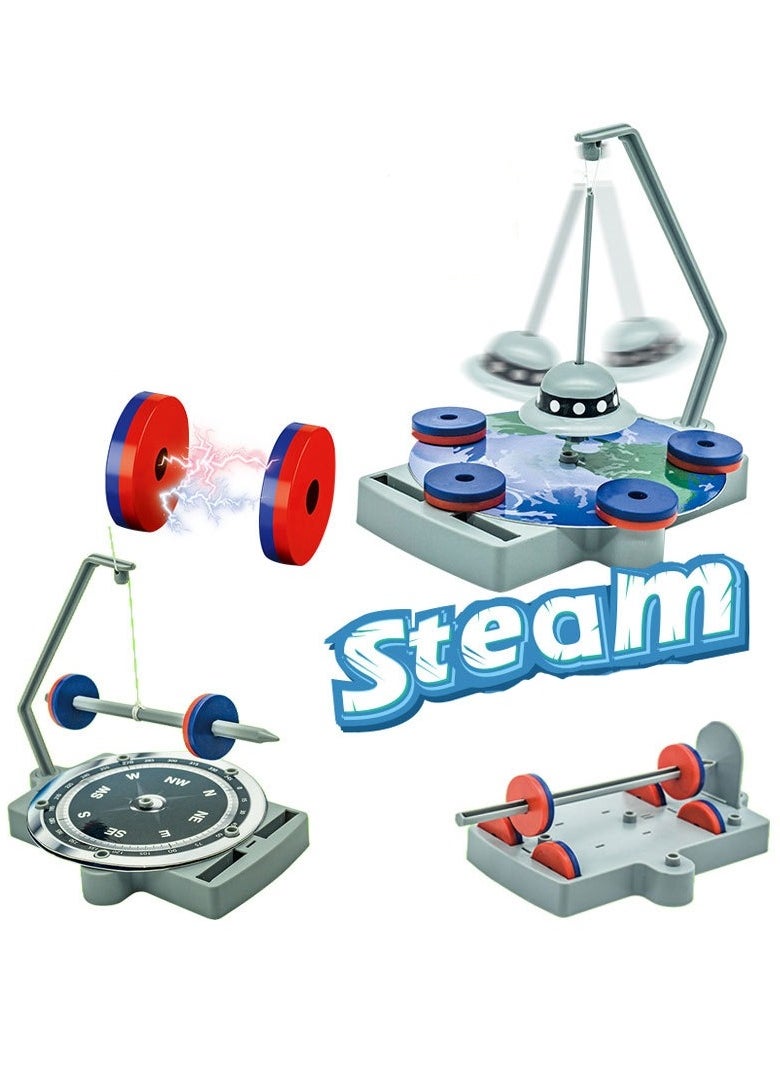MIXDE Science Kit Toy For Kids,Anti Gravity Magnetic Levitation Science Kit,12 Ways To Play  - Image 1