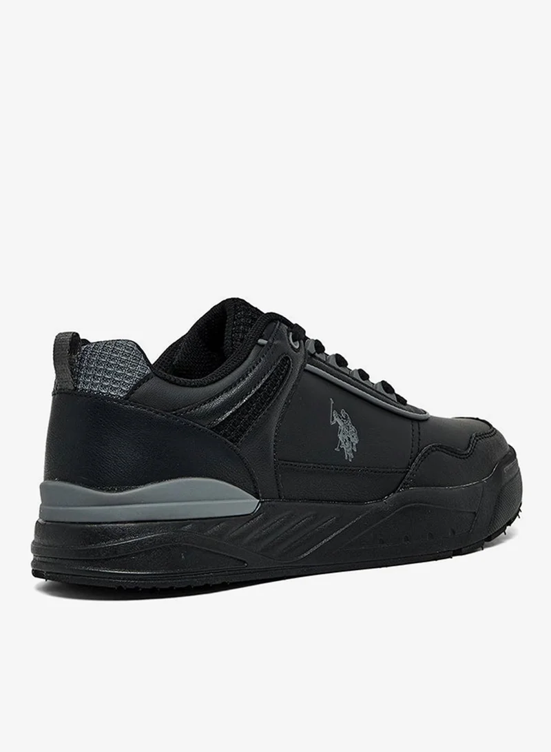 U.S. Polo Assn. BLACK MEN LIFESTYLE COMFORT SNEAKERS for Men | Best Price UAE