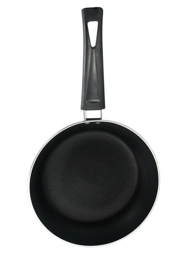 SONEX Sonex Nonstick Super Frying Pan, 30 cm – Never-Stick Technology With Teflon Nonstick Coating, Hard Enamel Exterior, Cool Handle, PFOA-Free, Healthy Cooking, Perfect for Omelettes, Pancakes, Stir-Fry, and More, Grey  - Image 2