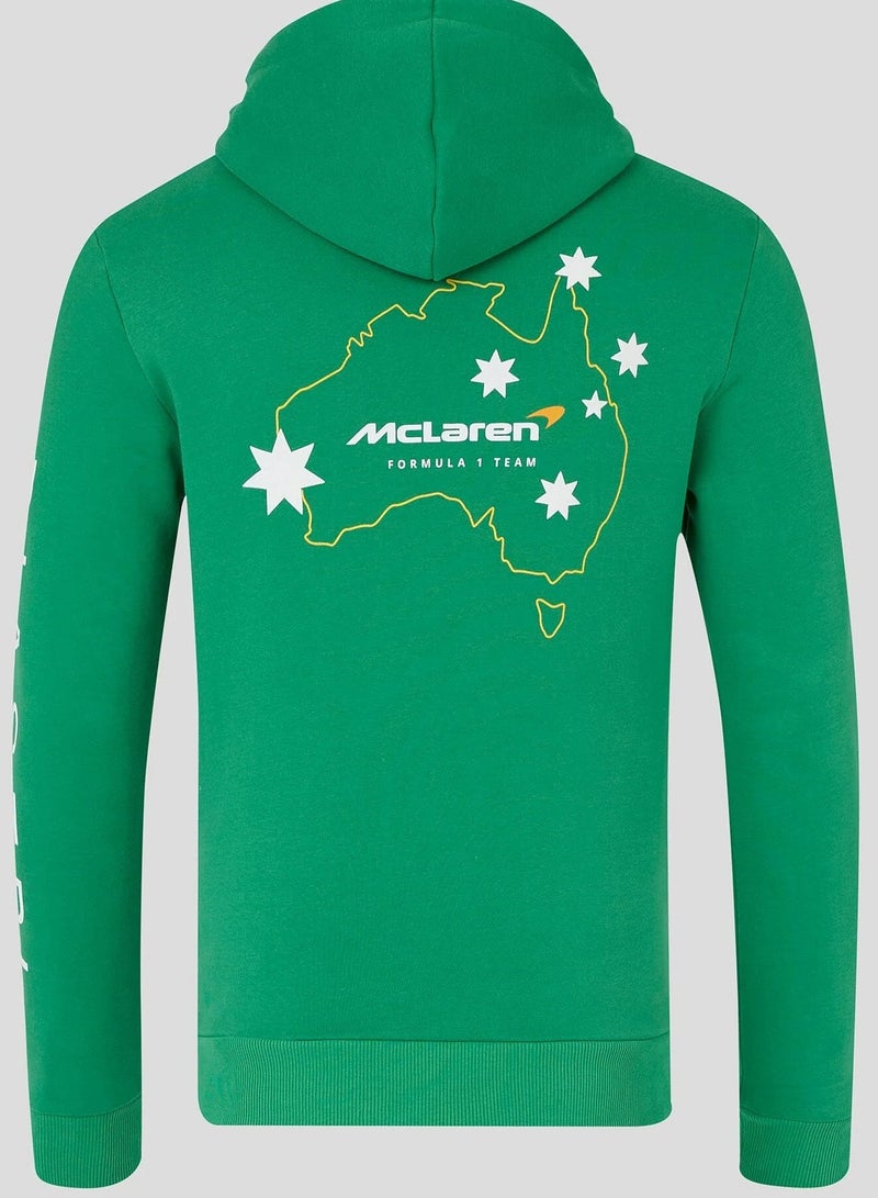 McLaren Unisex Oscar Piastri Australia Hoodie - Image 2