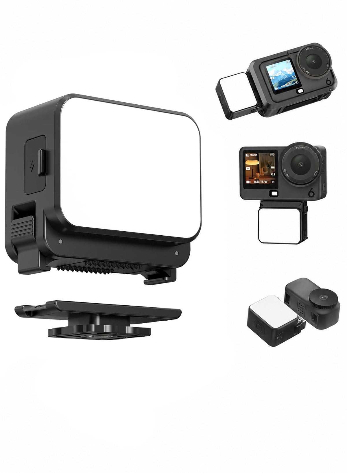 sjet Sjet Vlogging Light For Dji Osmo Action 6 Z574F2B30D54FE0114AA7Z