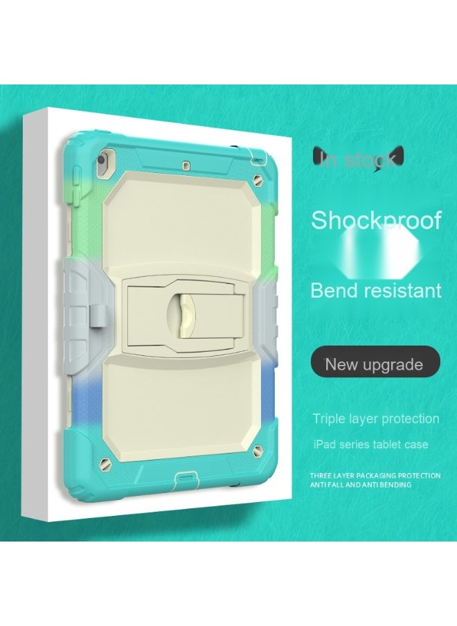 MUDISO iPad Shockproof Case with Stand and Apple Pencil Slot - The Perfect Combination of Comprehensive Protection and Convenience 