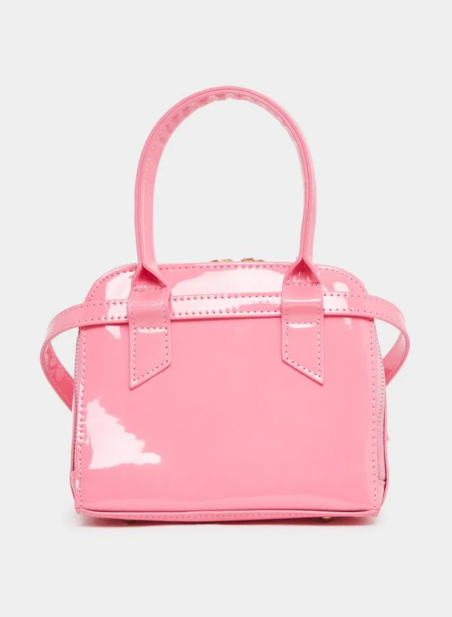 Styli Styli Pink Mini Dome Handbag