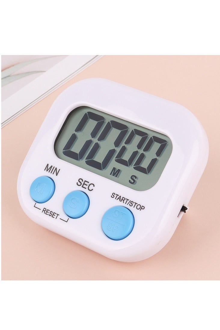 Liquid Crystal Digital Kitchen Countdown Magnetic Clock Machine - Time Management Tool - Learning Time Arrangement Assistant - Image 1