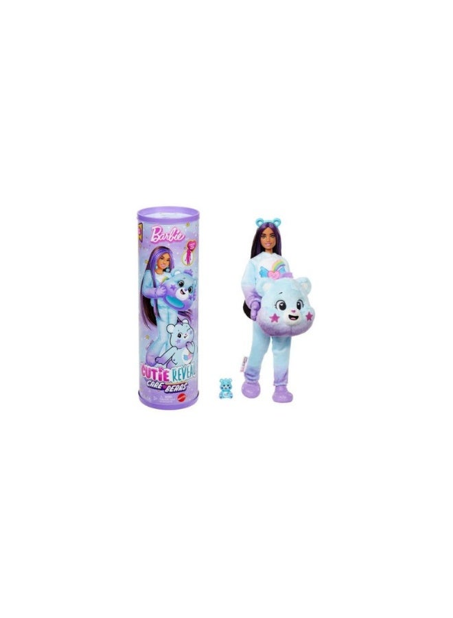 Barbie Cutie Reveal Care Bears Series 2 - Dream Bright Bear JFV61 - Image 1