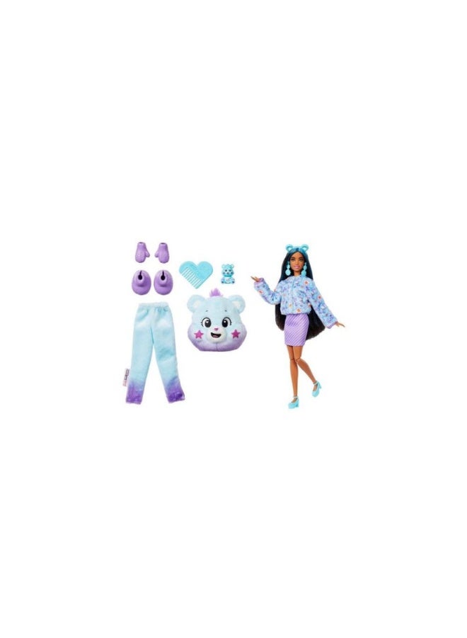 Barbie Cutie Reveal Care Bears Series 2 - Dream Bright Bear JFV61 - Image 5