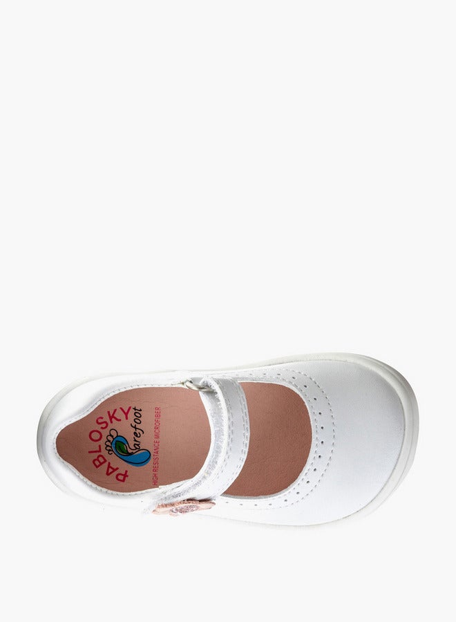 Pablosky Girls' Mary Jane School Shoes with Hook and Loop Closure - Image 4