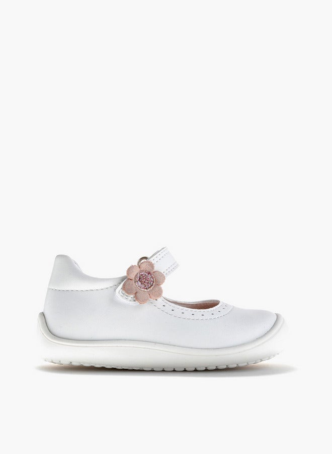 Pablosky Girls' Mary Jane School Shoes with Hook and Loop Closure - Image 2