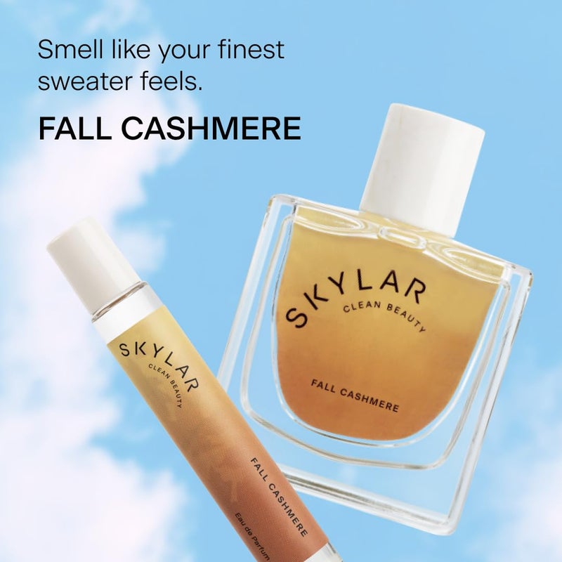 Skylar Fall Cashmere Eau de Parfum - Hypoallergenic & Clean Perfume for Women & Men, Vegan & Safe for Sensitive Skin - Spicy Gourmand Perfume with Notes of Cinnamon, Almond & Ginger - 50mL /1.7 Fl oz - Image 2