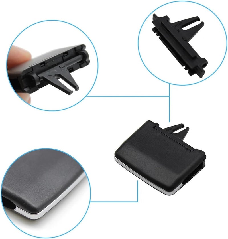 DEMULAX Car Rear AC Vent Outlet Tab Clip for Mercedes-Benz - Image 2