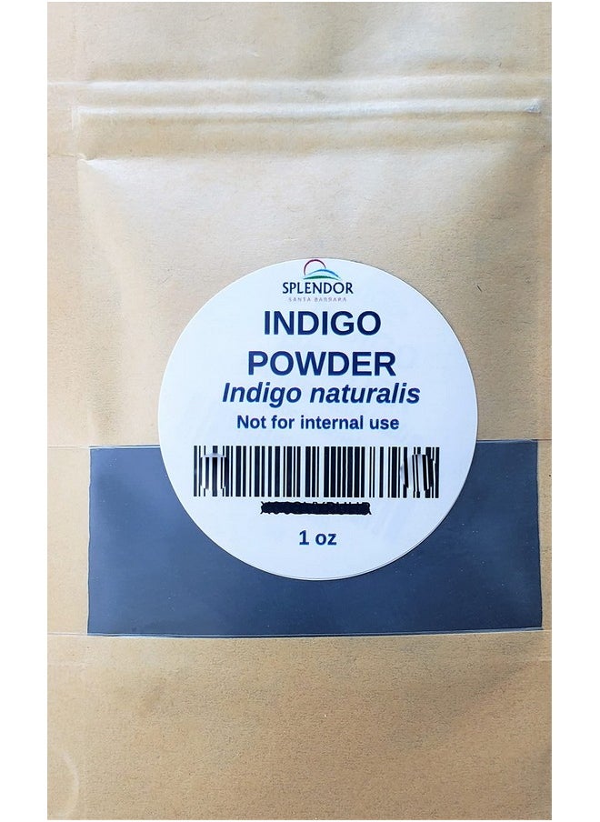 Splendor Santa Barbara - Indigo Powder, Blue Indigo Powder, Blue Vegetable Dye, Natural Blue Soap Making Color, Eco Friendly Sustainable Soap Supplies, Vegetable Powder Dye - Image 1