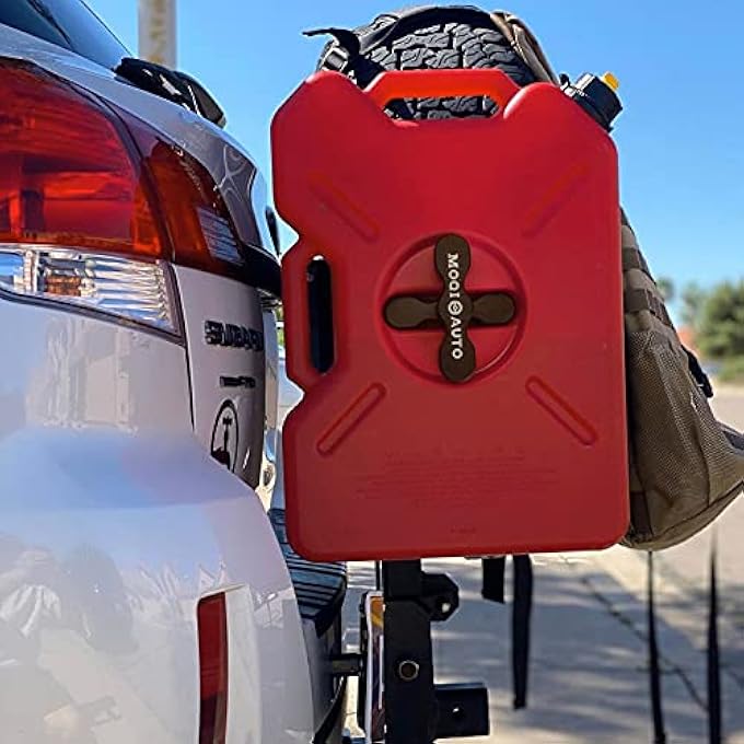 MOQIauto RX-PM Pack Mount, Cargo Racks Fit for Gasoline Pack & Water Pack Mount Lock, Gas Can Mount Lock - Image 3