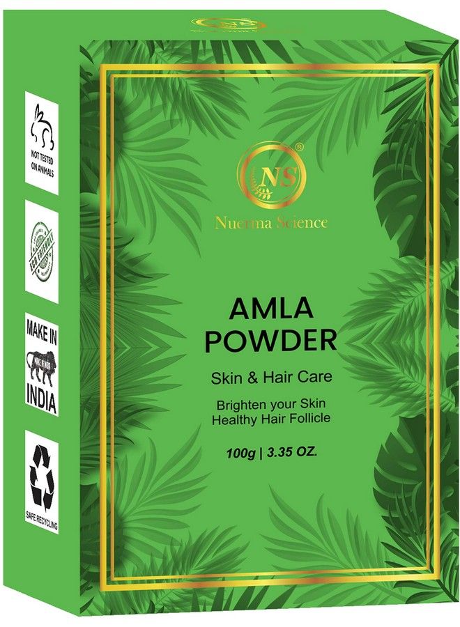 Nuerma Science Amla Powder (Amalaki Indian Gooseberry) Rich In Antioxidant Vitamin C ; Supports Immunity 100 Gm - Image 1