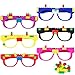 Lemicin 12 Pcs Building Bricks Glasses Building Blocks Games for Kids Boys Girls Birthday Party Favors Supplies Carnival Party Games - Image 2