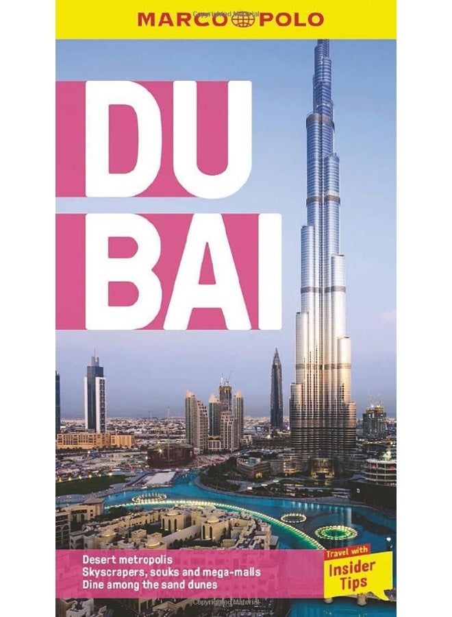Dubai Marco Polo Pocket Travel Guide - with pull out map - Image 1