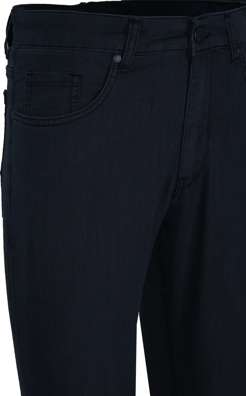 فاريتا Men's Dark Navy Blue Pocket Lycra Jeans