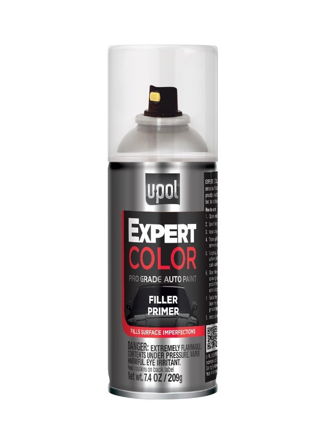 U-POL Expert Color Filler Primer, Automotive Primer, Professional Grade, Fills Imperfections, Easy-To-Use, Gray - Image 1