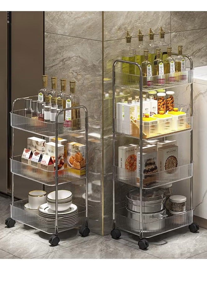 4 Tier Storage and Organization Rrolley and Organizer 35X22X17 CM
