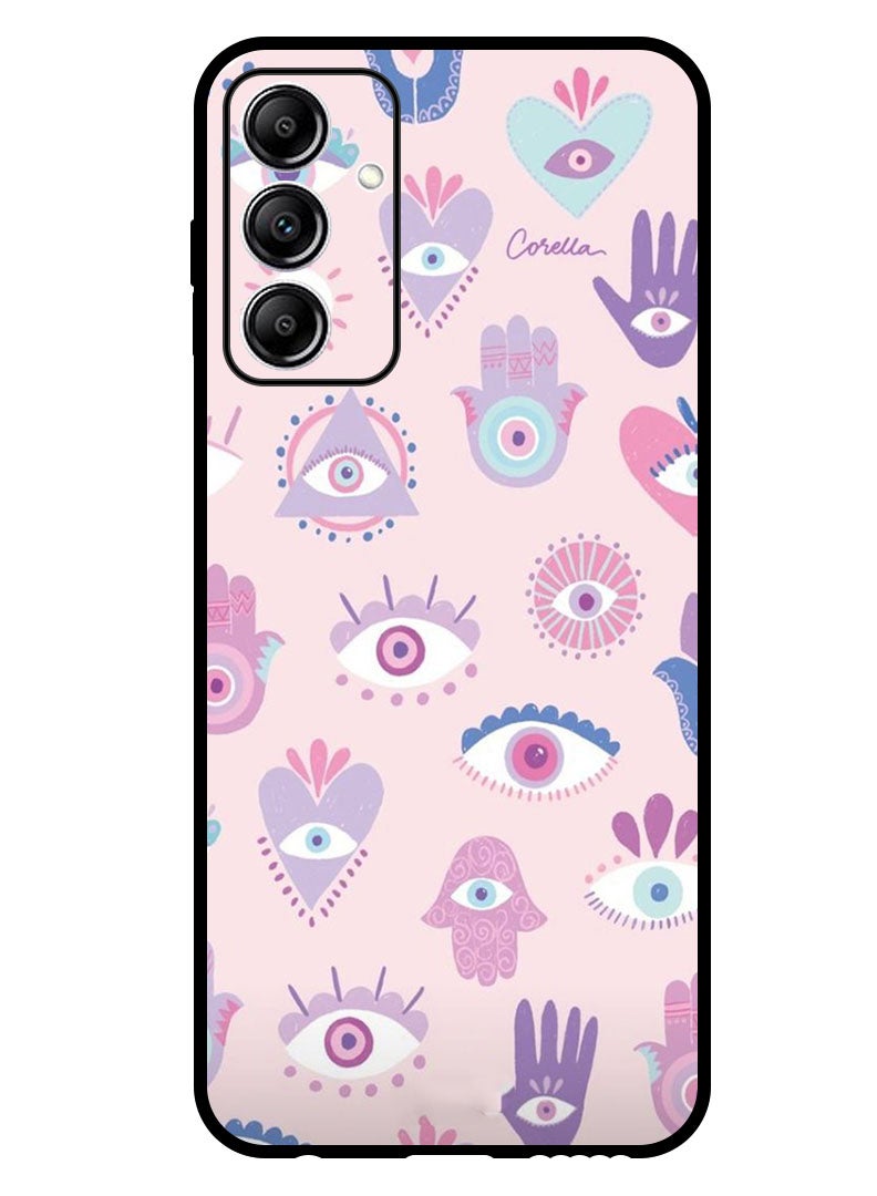 Theodor Protective Case Anti Scratch Shock Proof Bumper Cover For Samsung Galaxy A55 Evil Eye (3) - Image 1