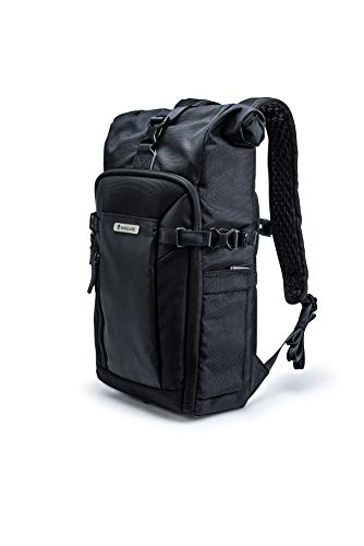 VANGUARD VEO Select 43RB Camera Backpack Black RollTop Design MultiAccess 105 Tablet Storage Tripod Carry - Image 1