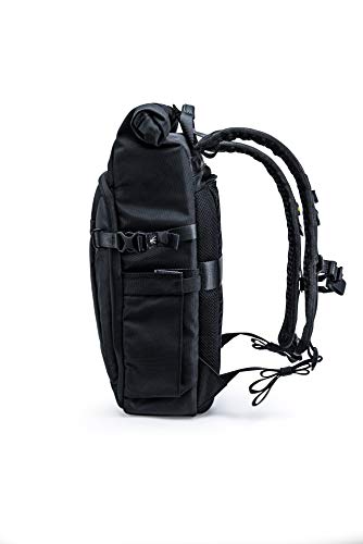 VANGUARD VEO Select 43RB Camera Backpack Black RollTop Design MultiAccess 105 Tablet Storage Tripod Carry - Image 3