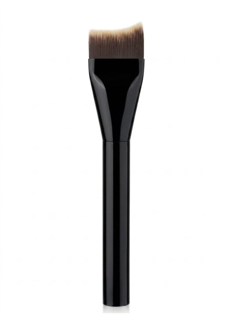 Mermaid Foundation Brush – Premium Soft Animal Hair Liquid & Cream Makeup Brush - Image 1