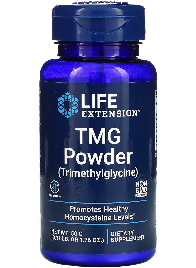 TMG Powder (Trimethylglycine), 1.76 oz (50 g)