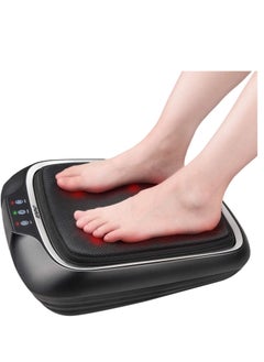 RENPHO Foot Massager with Heat, Shiatsu Heated Electric Foot Massager, Deep Kneading Feet & Back Massager for Muscle Pain Relief, Plantar Fasciitis, Home and Office Use Fit Size Feet up to 14