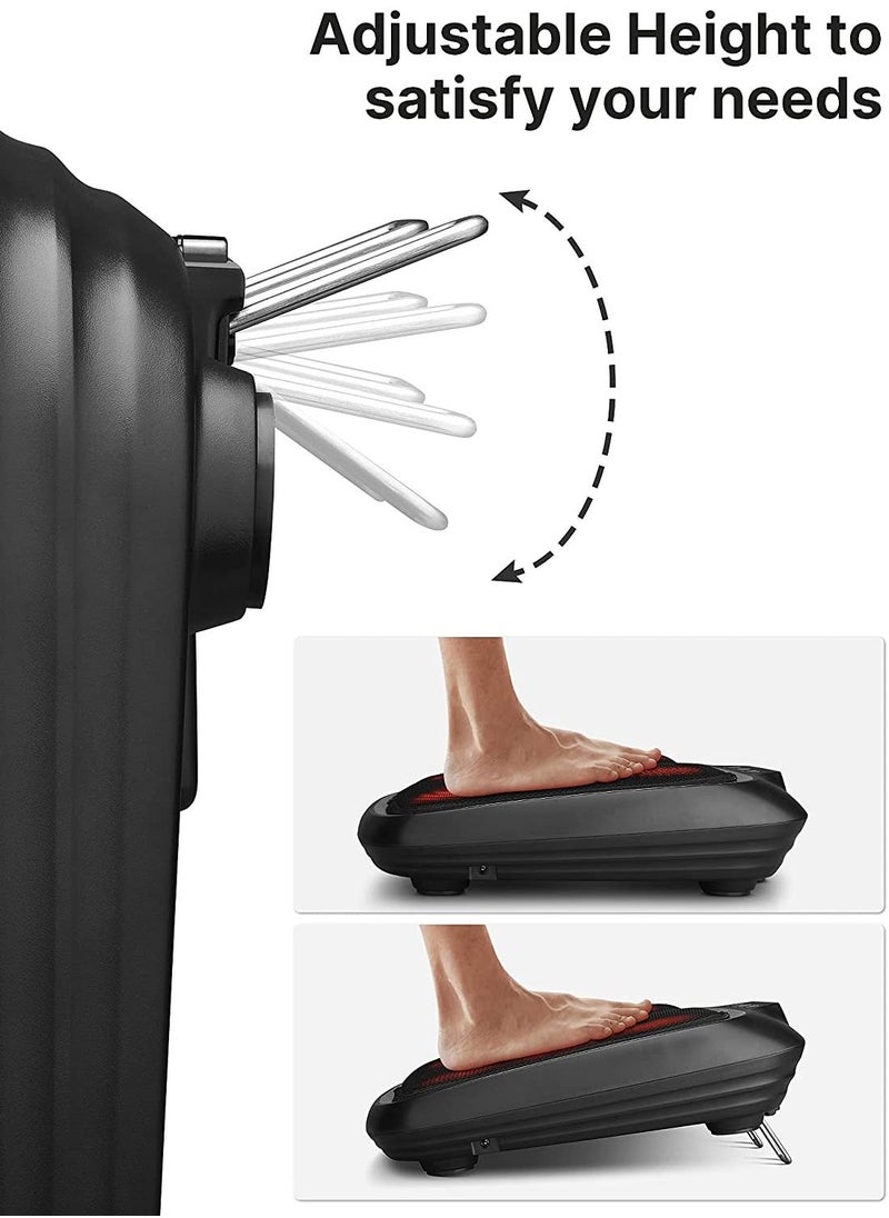 RENPHO - RENPHO Foot Massager with Heat, Shiatsu Heated Electric Foot Massager, Deep Kneading Feet & Back Massager for Muscle Pain Relief, Plantar Fasciitis, Home and Office Use Fit Size Feet up to 14 - Image 1