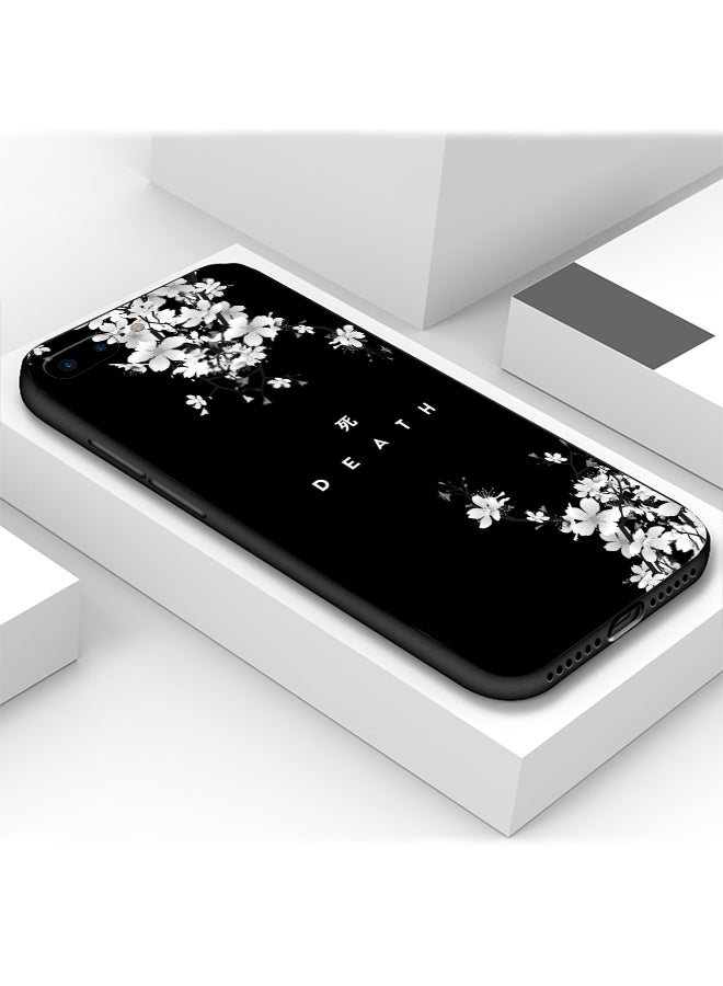 Protective Shockproof Case Cover For Apple iPhone 7 Plus Tokyo Ghoul anime japan flower Drawing