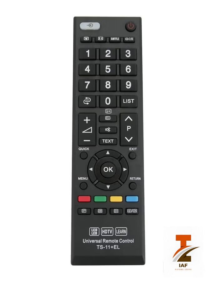 IAF TV Remote Control For Toshiba Series Black