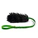 HOWGO Dog Rope ToyDog Bungee Chaser Toy 100 SheepskinSheep Smell Tug Toy for All Breeds Green Long Without Ball - Image 3