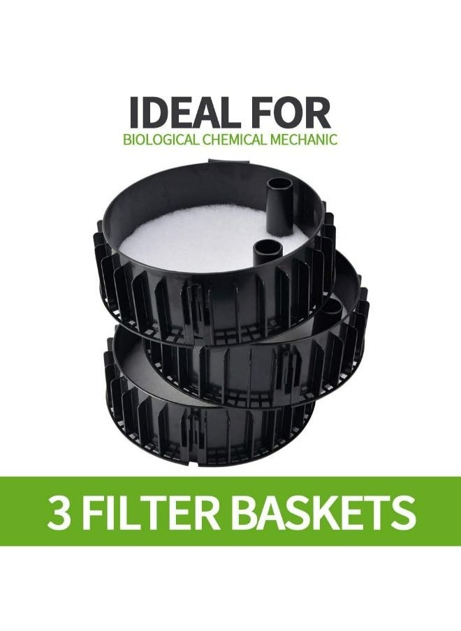 B&K Sunsun HW-5000 7 Level External Canister Filter Aquarium Fish Tank Biological Filtration