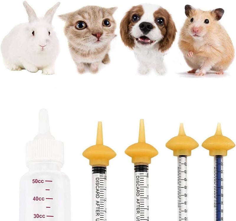 Xuanda Pet Feeding Bottle and Syringes with for Small Cat Dog Animals (Model 1) - Image 4
