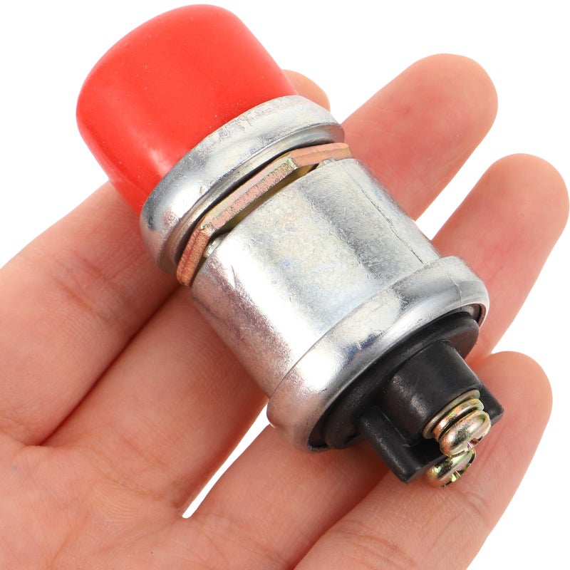 Red Push Button Starter Switch Momentary for Car Truck Boat Marine Diesel Engine Generator Kit - Image 5