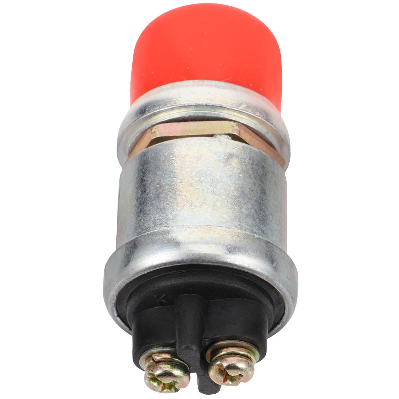 Red Push Button Starter Switch Momentary for Car Truck Boat Marine Diesel Engine Generator Kit - Image 2