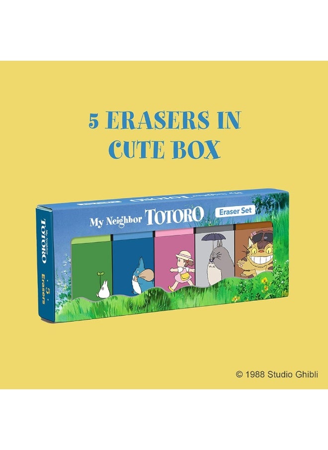 null - Chronicle Books My Neighbor Totoro Eraser Set - Image 1