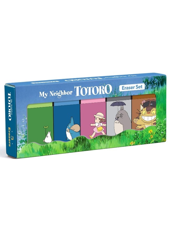 null - Chronicle Books My Neighbor Totoro Eraser Set - Image 1