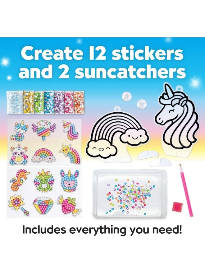 Creativity for Kids Big Gem Diamond Painting Kit - Create Your Own Magical Stickers & Suncatchers - Diamond Art for Kids - Image 3
