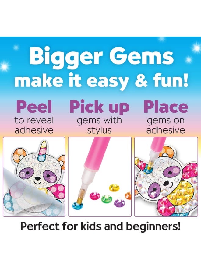 Creativity for Kids Big Gem Diamond Painting Kit - Create Your Own Magical Stickers & Suncatchers - Diamond Art for Kids - Image 2