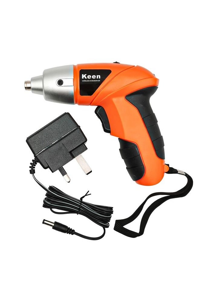 Keen Cordless Rechargeable Electric Screwdriver Premium Quality 45Pc IN 1 Set, Bit Set Electric Hand Drill 600 mAh 4.8V - Image 2