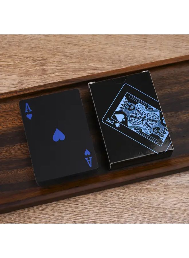 Black Gold Splash Resistant Plastic Poker Cards Premium Deck for Endless Games - Image 5