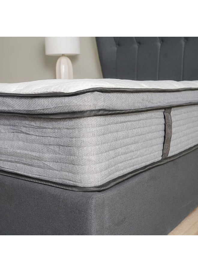 DANUBE HOME Cloud Gel Memory Foam With Pocket Spring Single Mattress Medium Firm Feel Spine Balance For Pressure Best For Spine Balance- 120X200X28  Cm - With 10-Year Warranty  - Image 1
