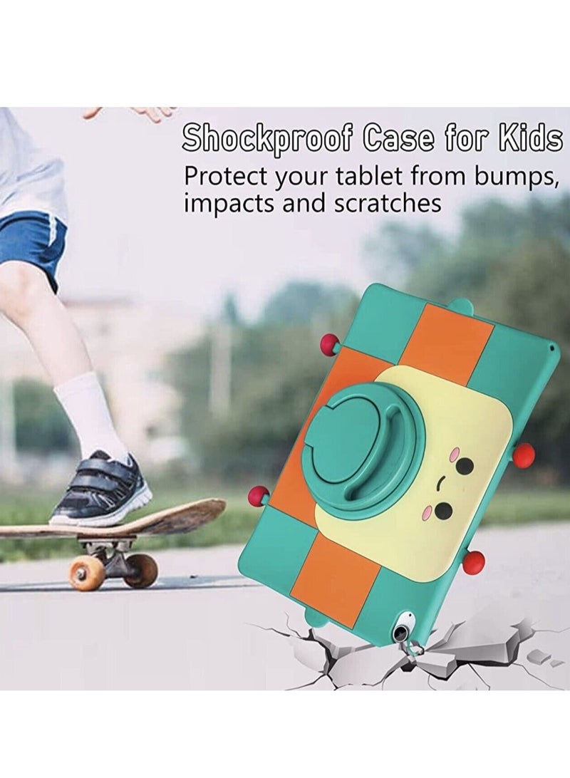 Case for iPad Pro 11 Inch 3D Silicone Cartoon Case (2022/2021, 4th/3rd Generation), iPad Pro 11 Inch Cover,iPad Air 5 2022 / iPad Air 4 2020 10.9 Inch Case, Cute, Stand Function, Silicone case Case, Cover, Shock-Absorption - Image 3