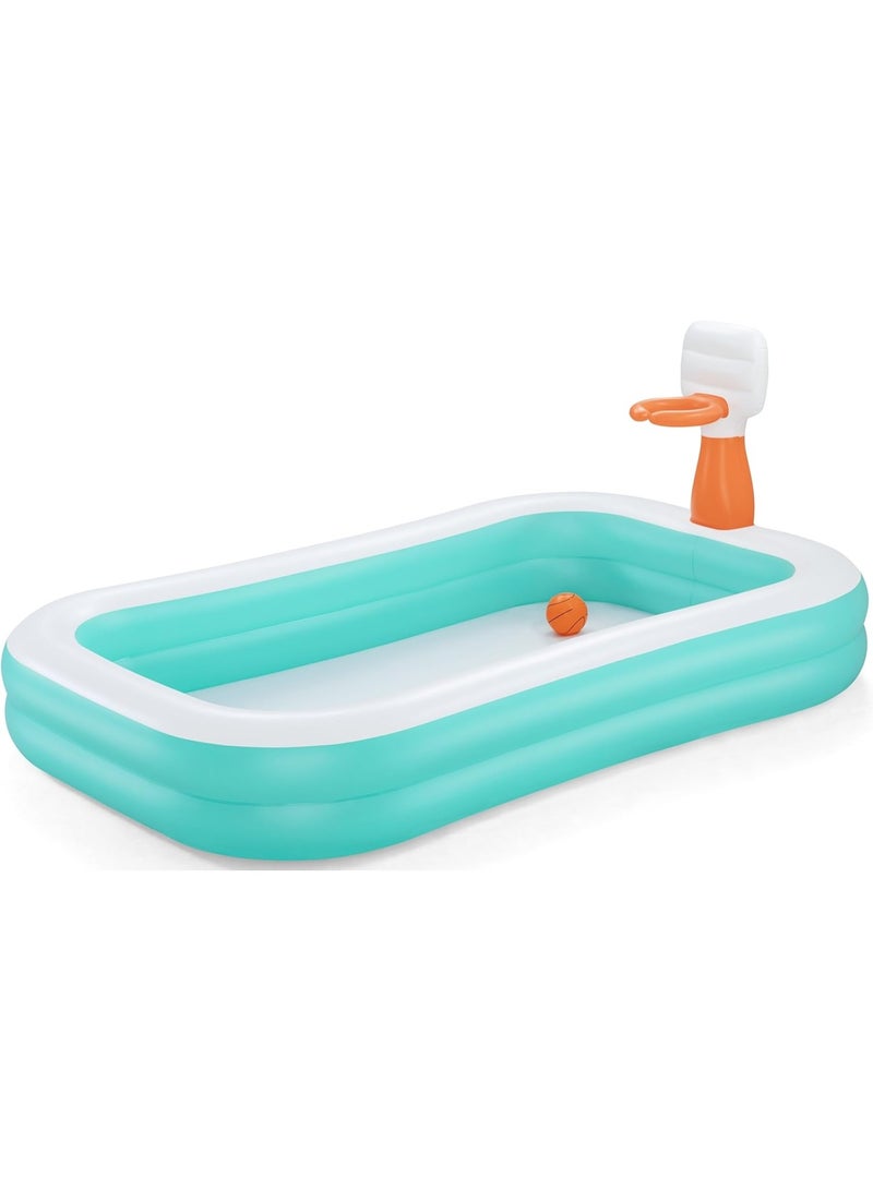 بست واي مسبح دنك آند سبلاش القابل للنفخ ٢٥١×١٦٨×١٠٢ سم - Image 1