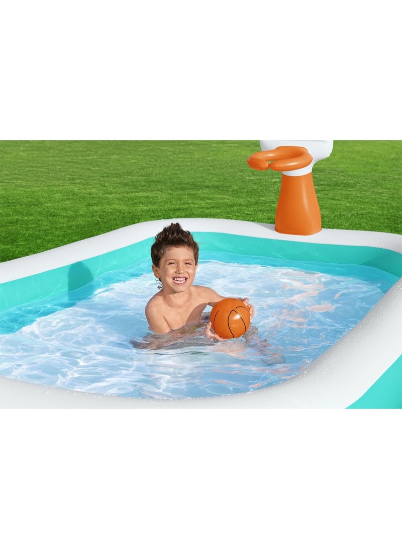 بست واي مسبح دنك آند سبلاش القابل للنفخ ٢٥١×١٦٨×١٠٢ سم - Image 4