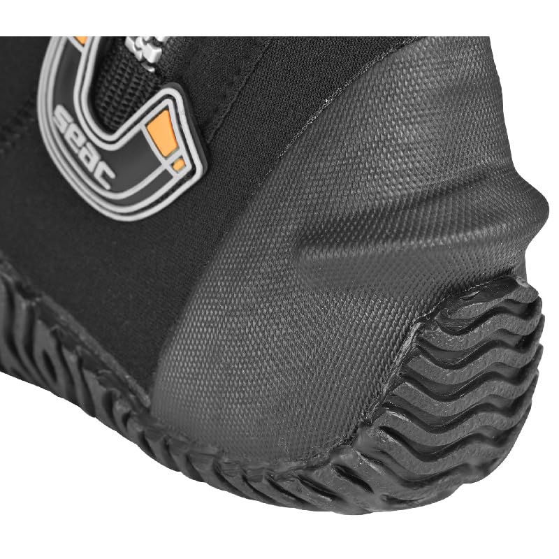 SEAC Basic HD, 5 mm neoprene diving boots with side zip and semi-rigid sole - Image 4
